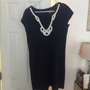 Navy Lilly Pulitzer T Shirt Dress